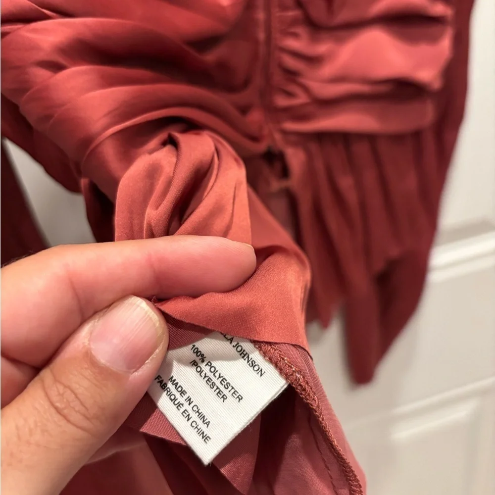 Ulla Johnson Mirelle Puff Sleeve Blouse. Never worn